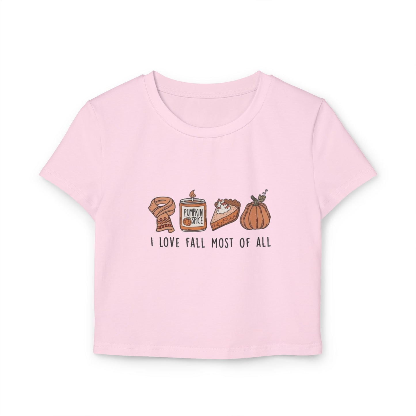 I Love Fall Baby Tee