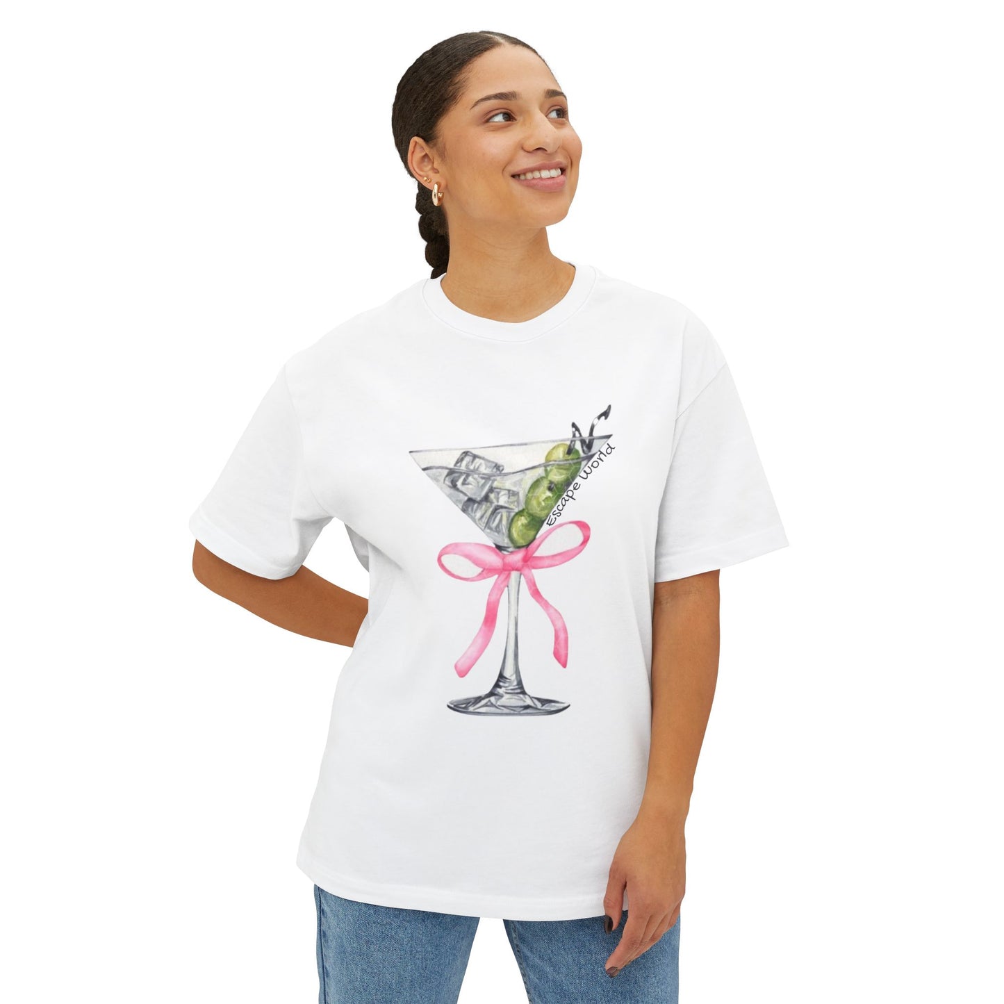 Martini Oversized Boxy Tee