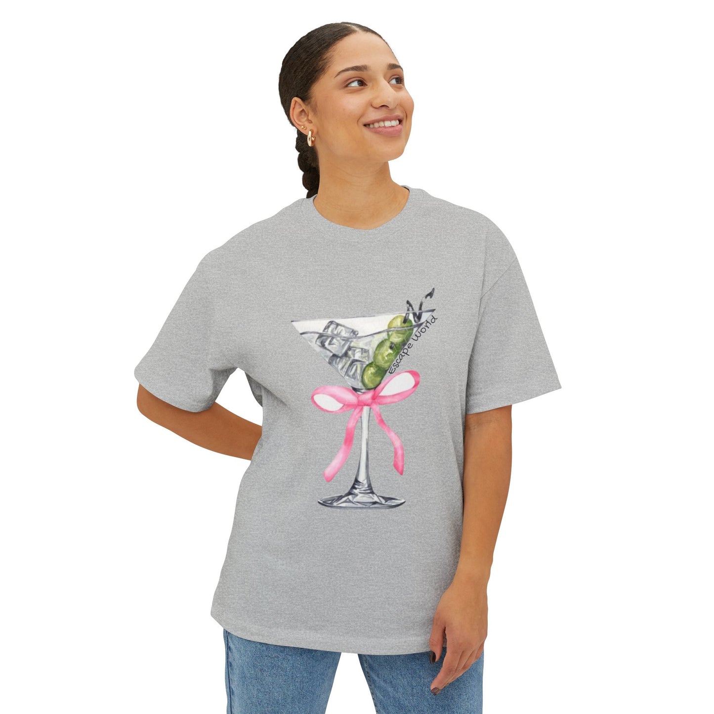 Martini Oversized Boxy Tee