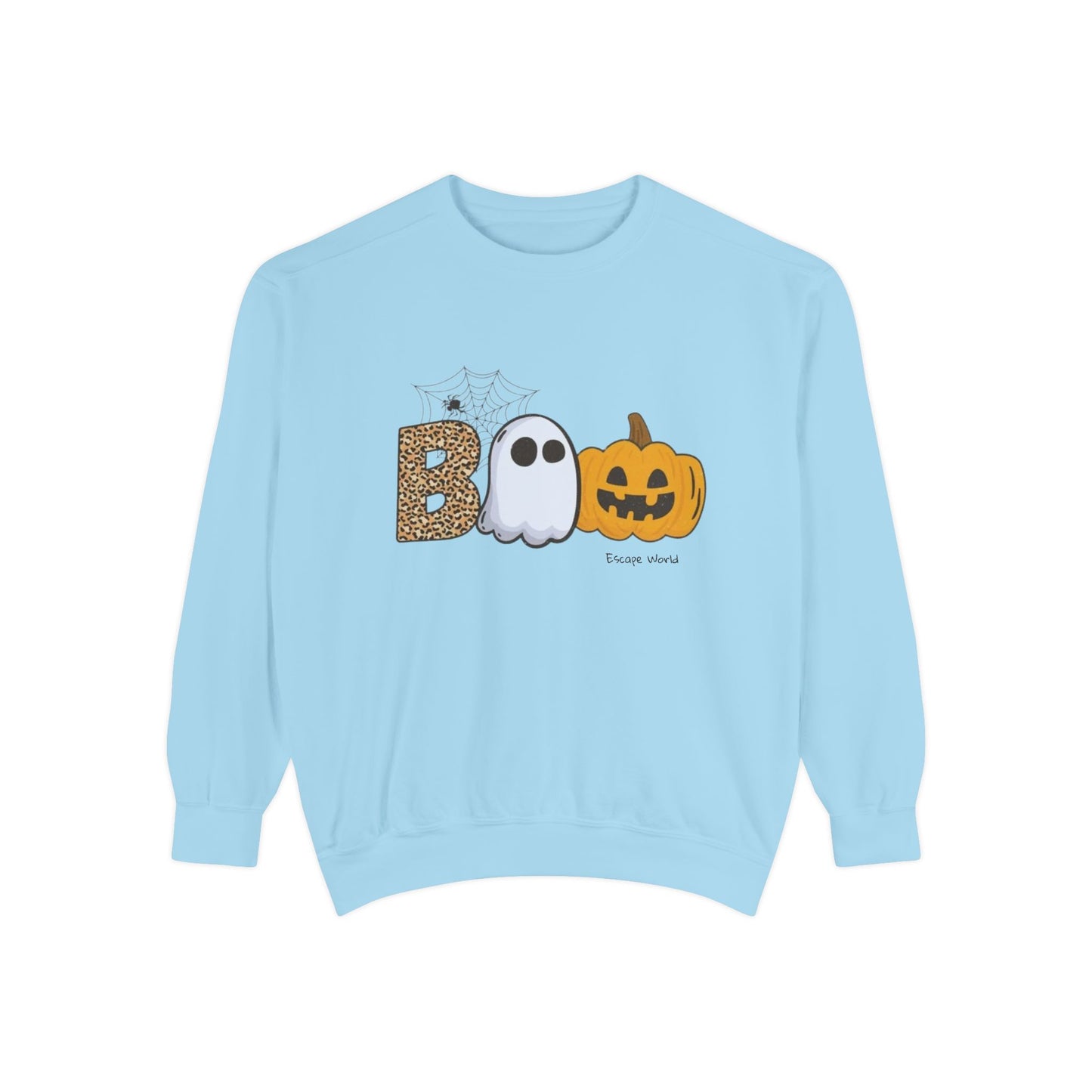 Leopard Boo Crewneck