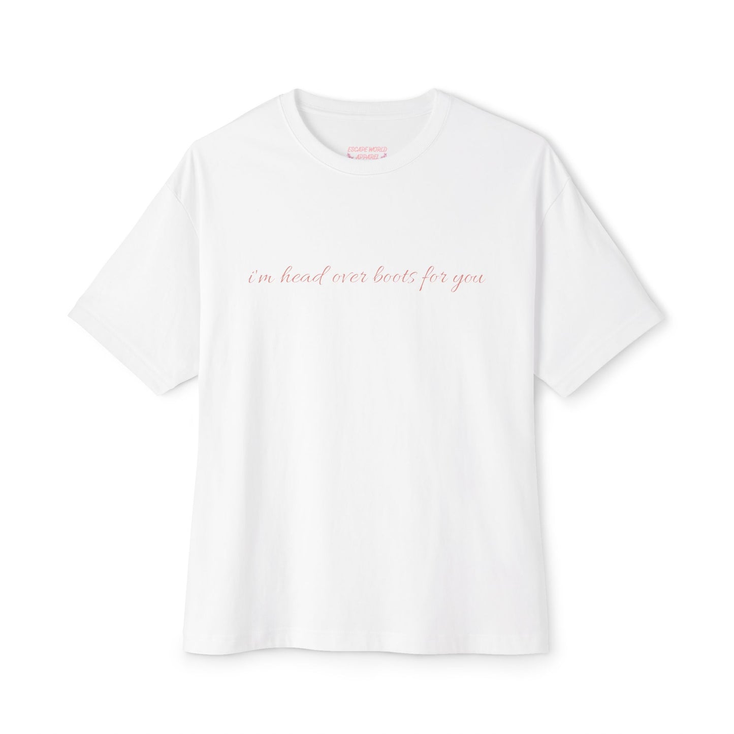 Head Over Boots For You Oversized Boxy Tee