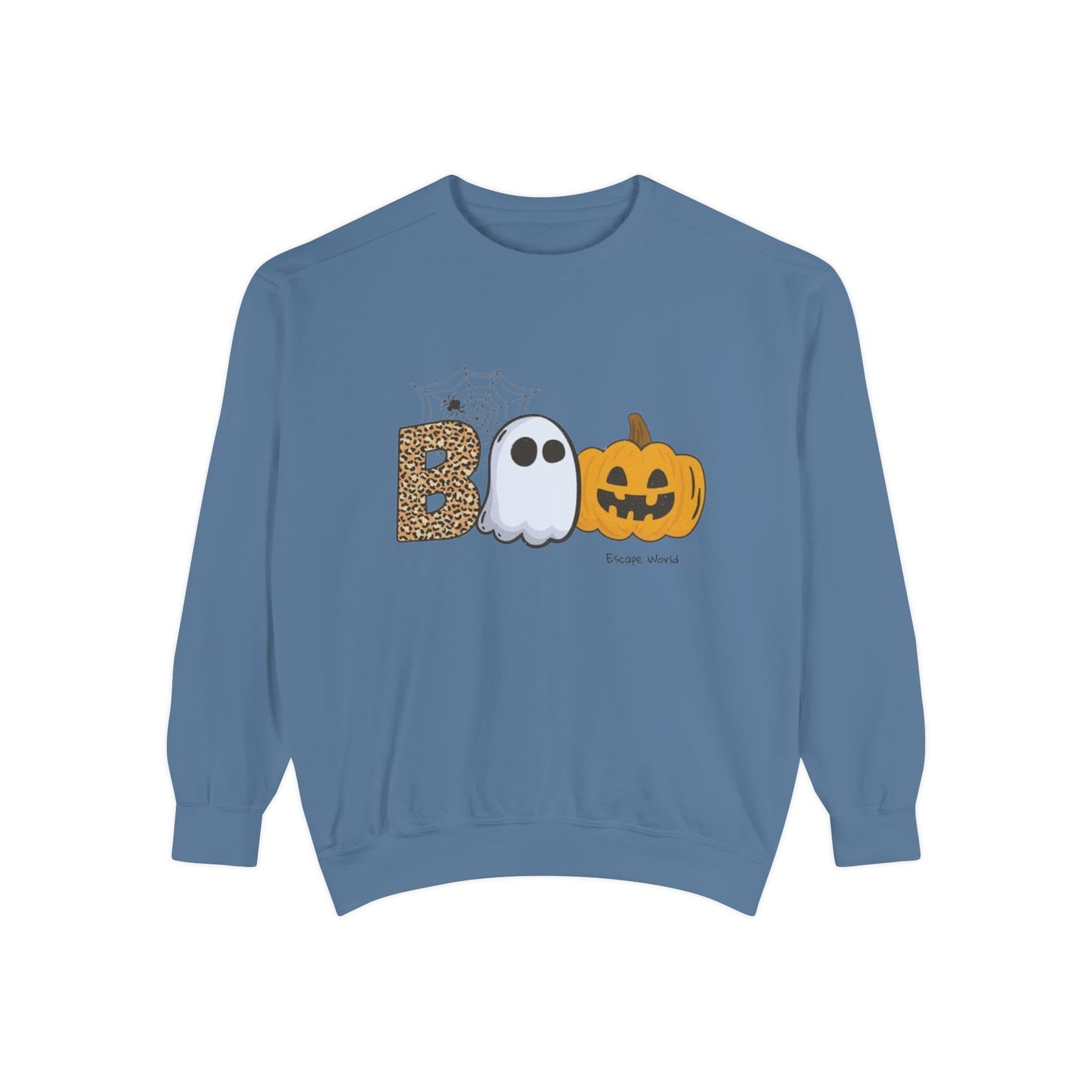 Leopard Boo Crewneck