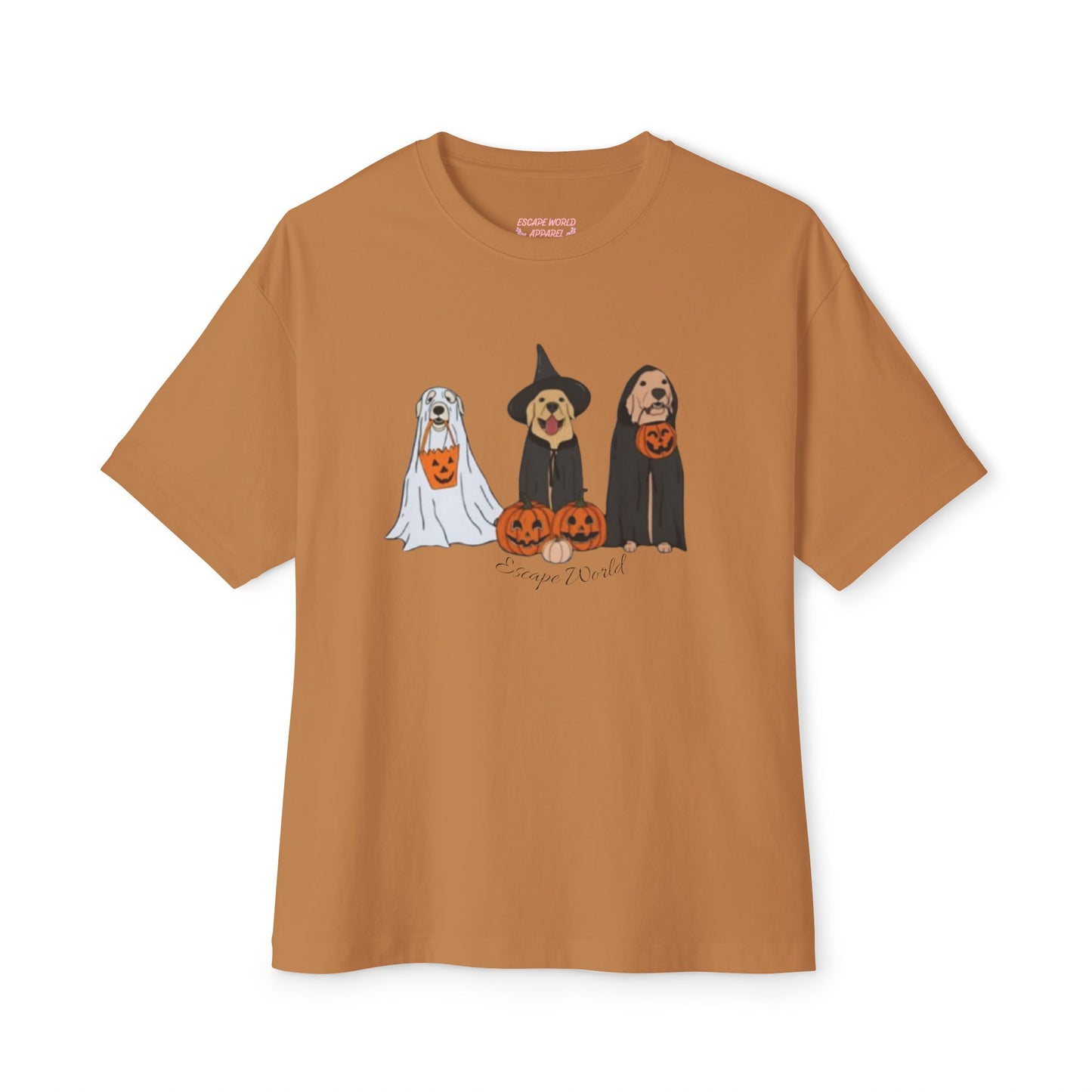 Doggy Halloween Oversized Boxy Tee