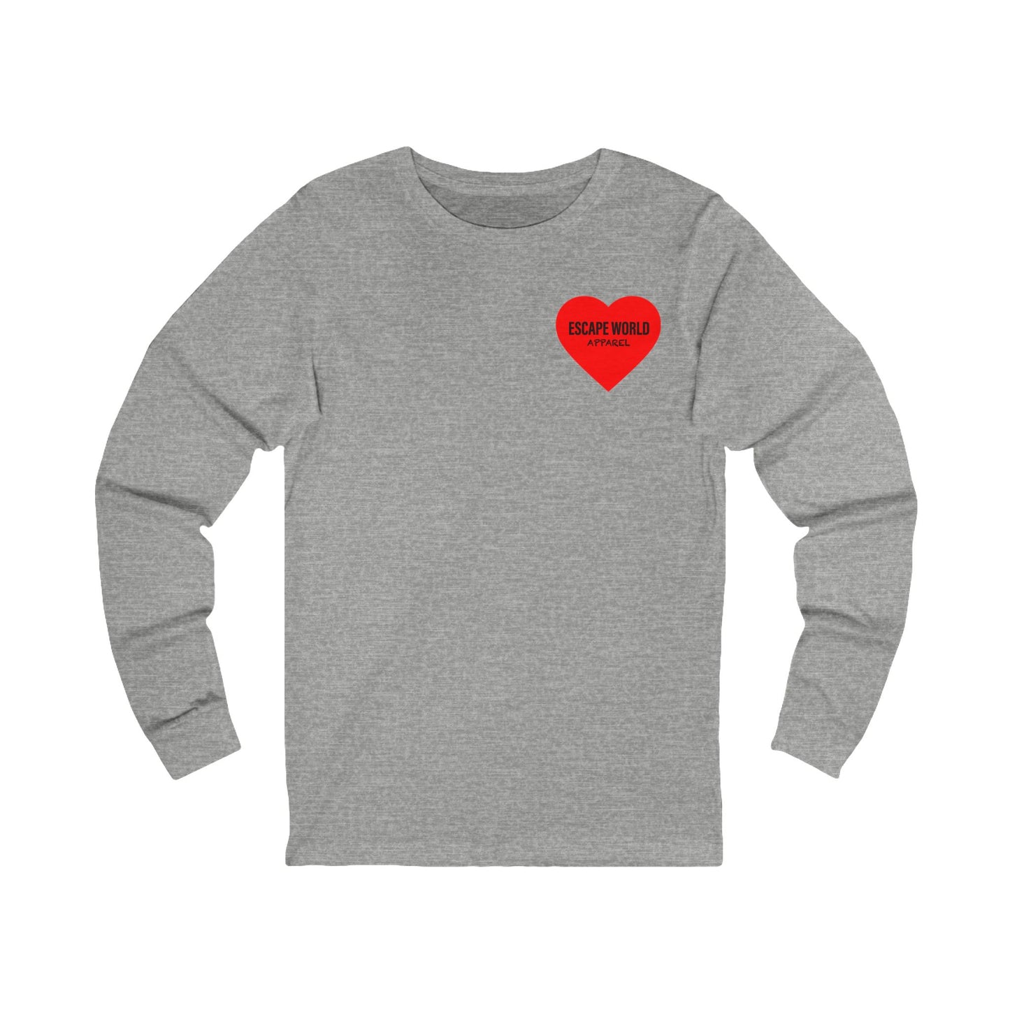 Heart Tac Toe Long Sleeve Tee