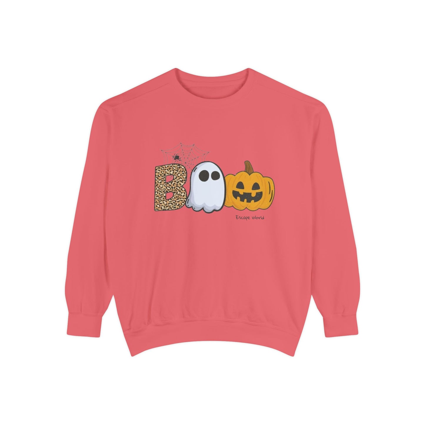 Leopard Boo Crewneck