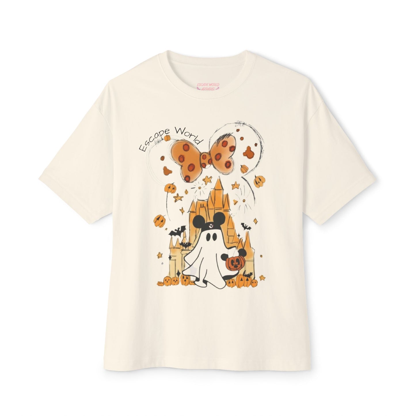 Ghosts @ Escape World Oversized Boxy Tee