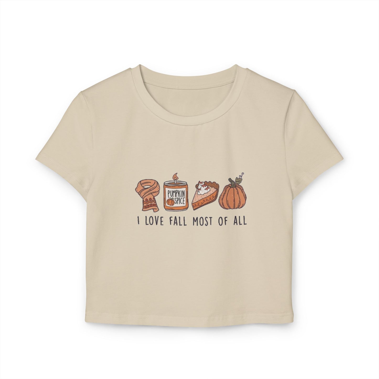 I Love Fall Baby Tee