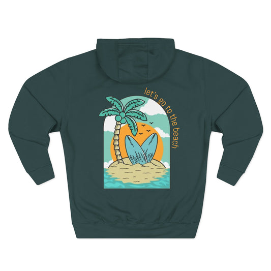 Lets Go To The Beach Hoodie