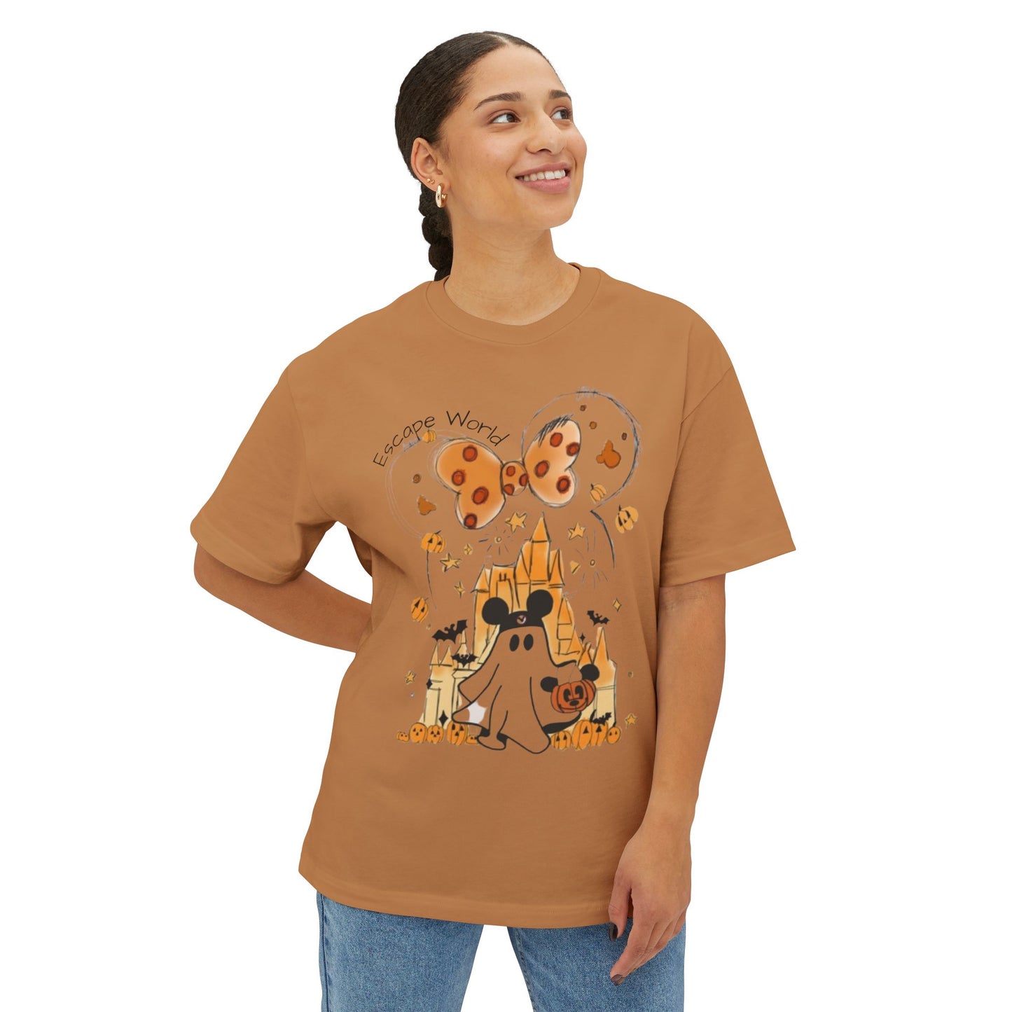 Ghosts @ Escape World Oversized Boxy Tee