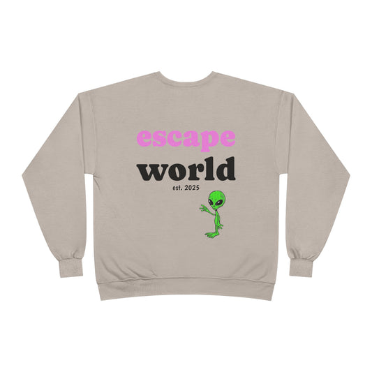 Pink Alien Crewneck