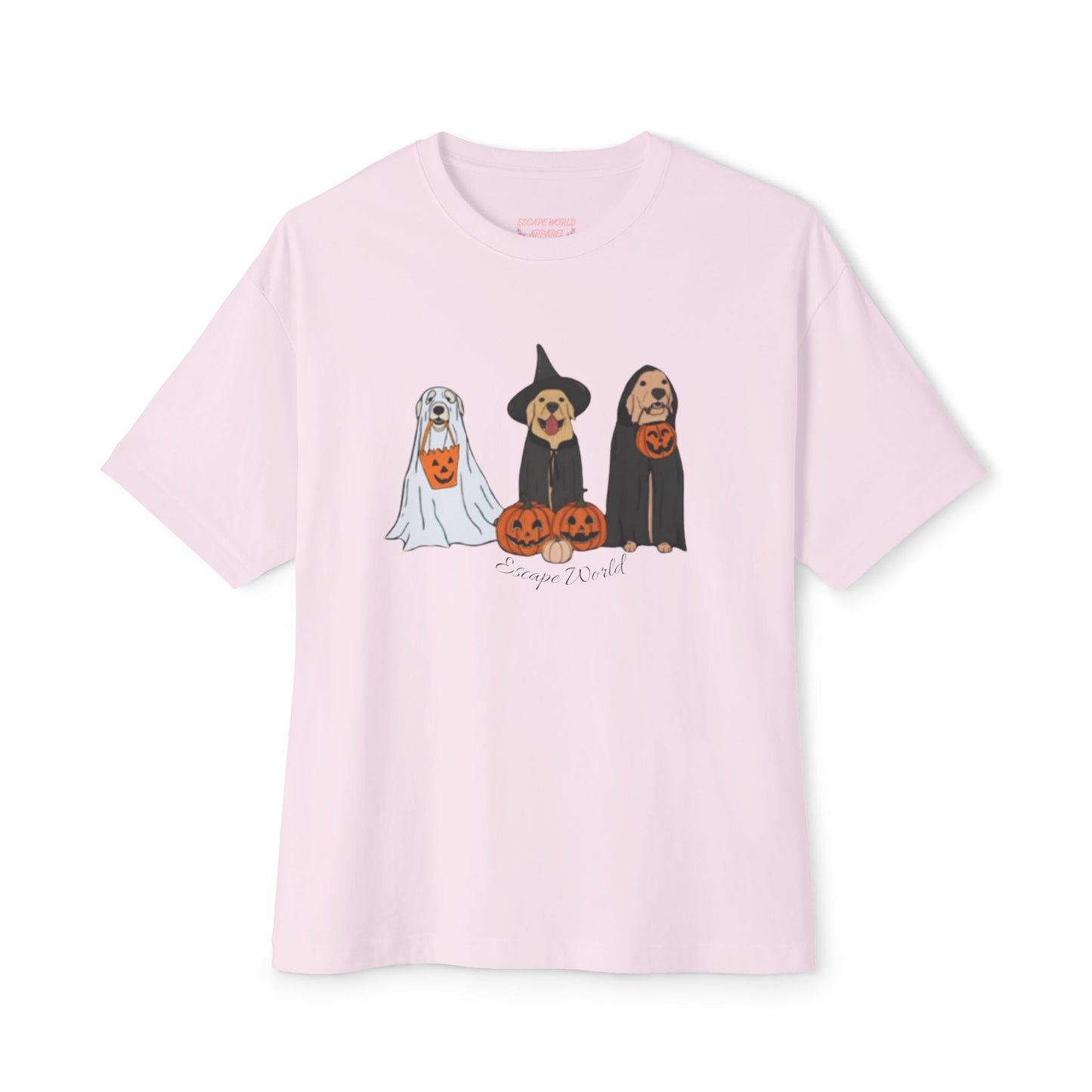 Doggy Halloween Oversized Boxy Tee