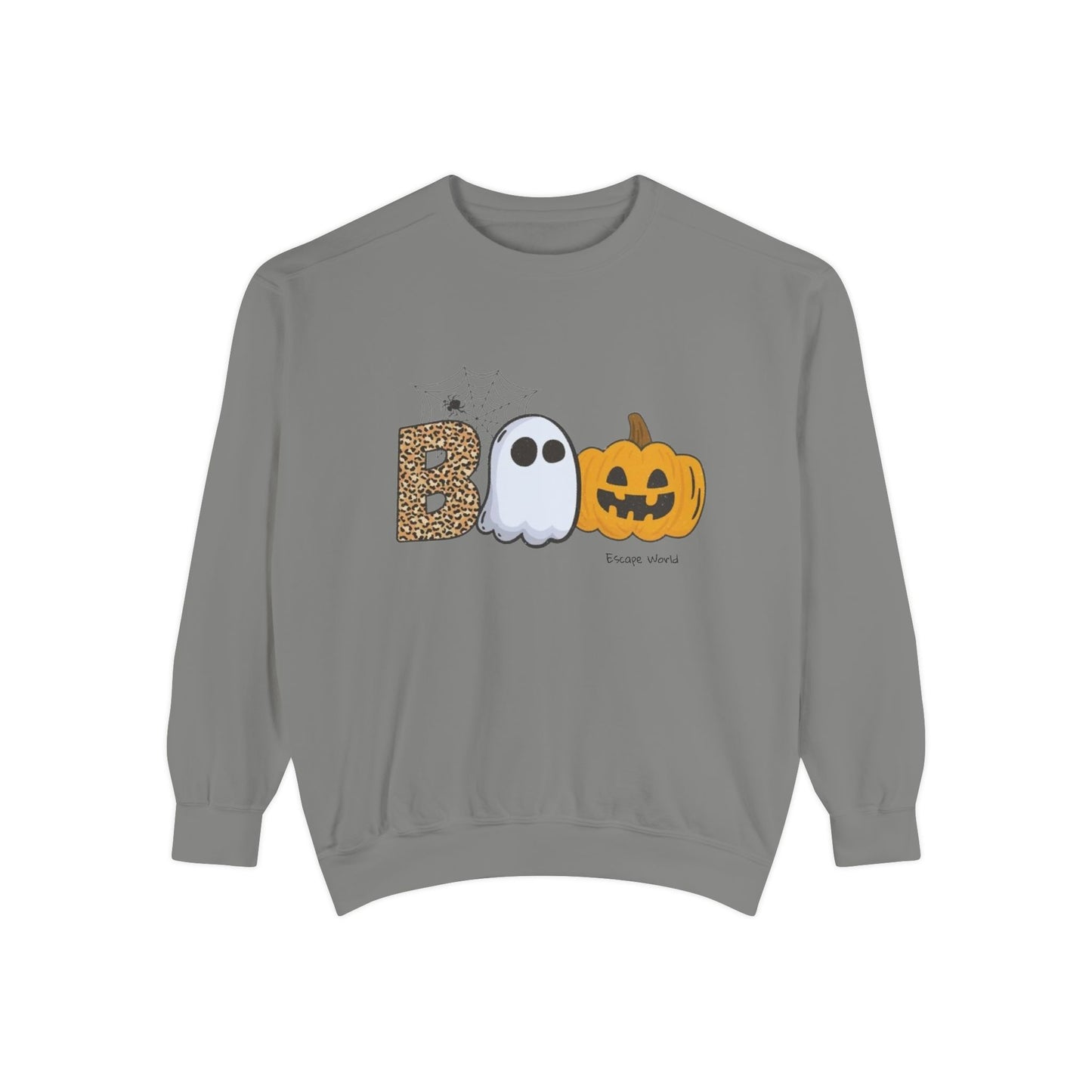 Leopard Boo Crewneck