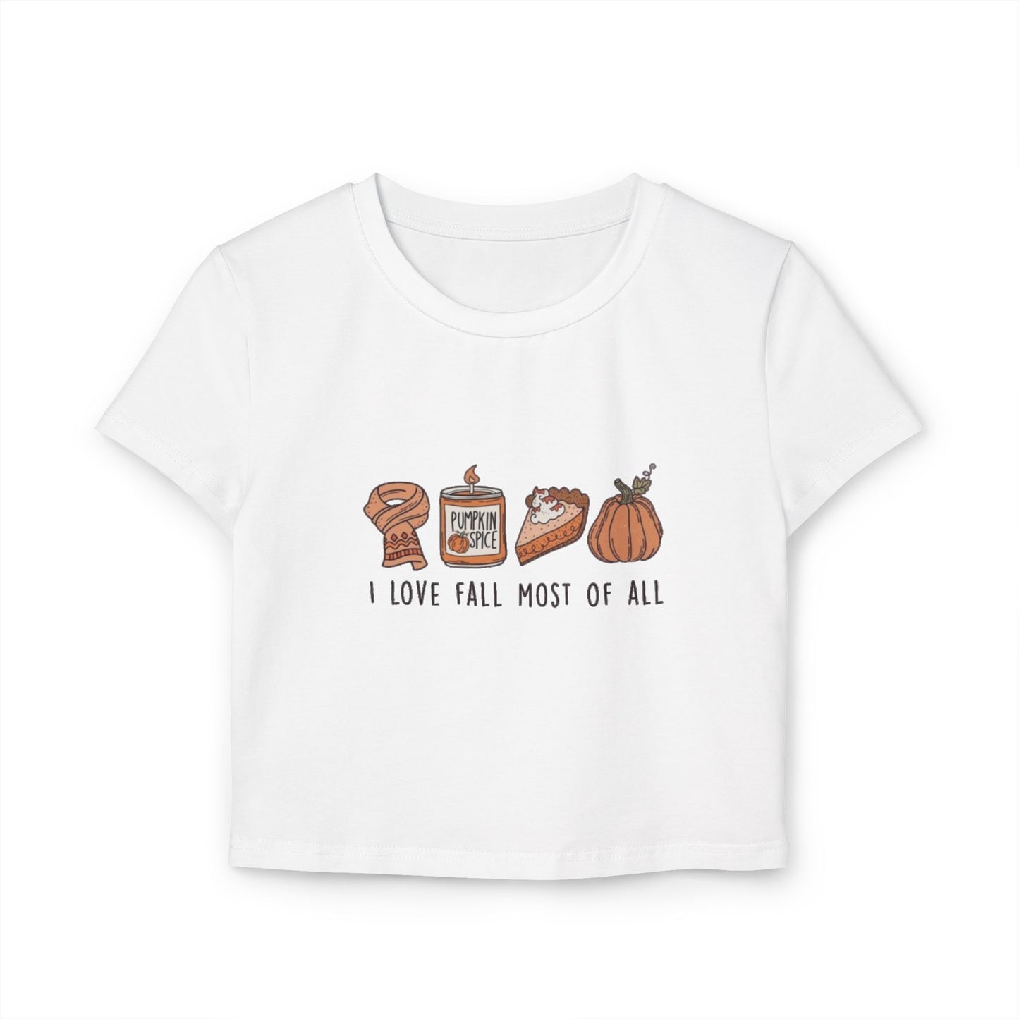I Love Fall Baby Tee