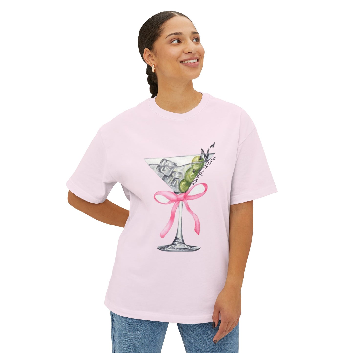 Martini Oversized Boxy Tee