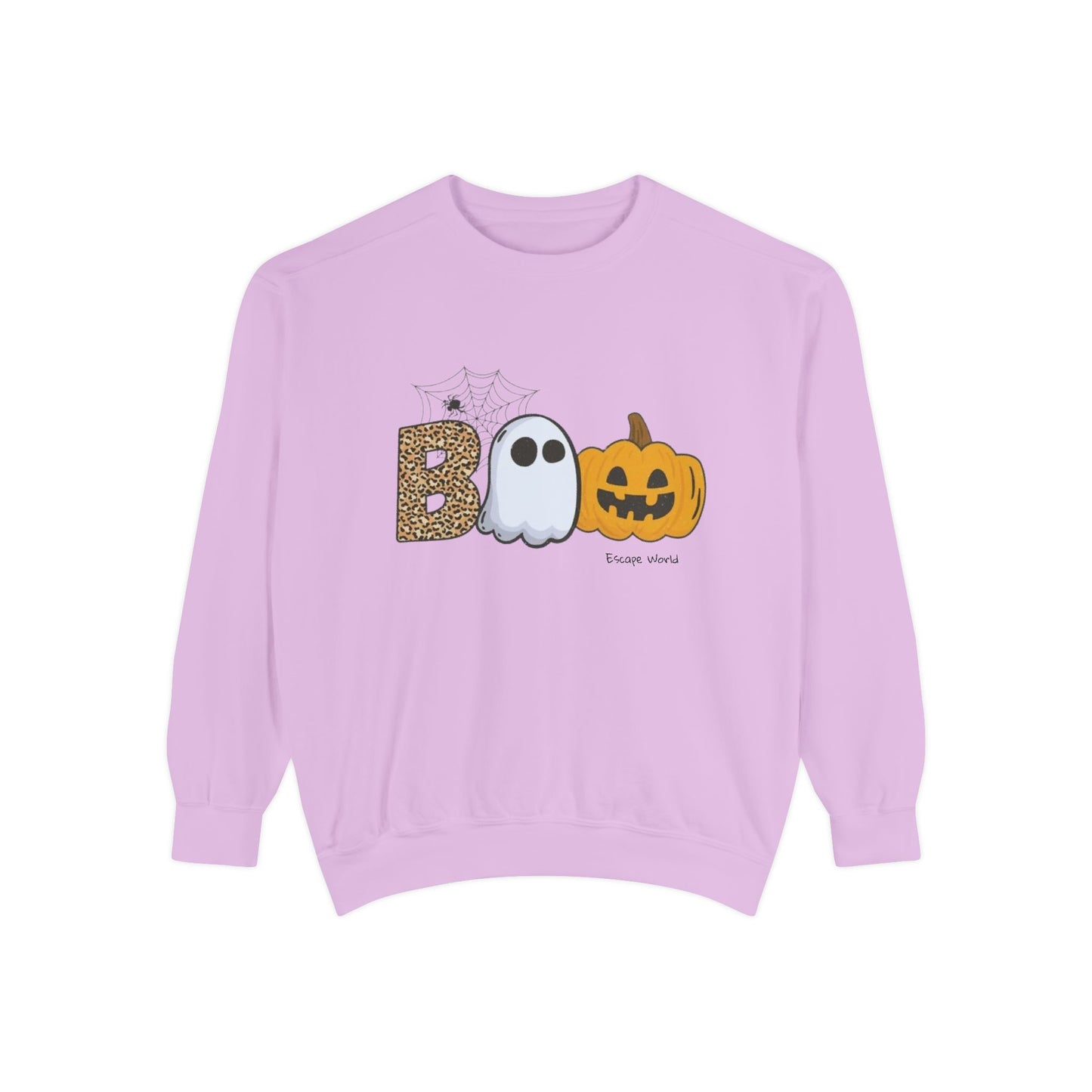 Leopard Boo Crewneck