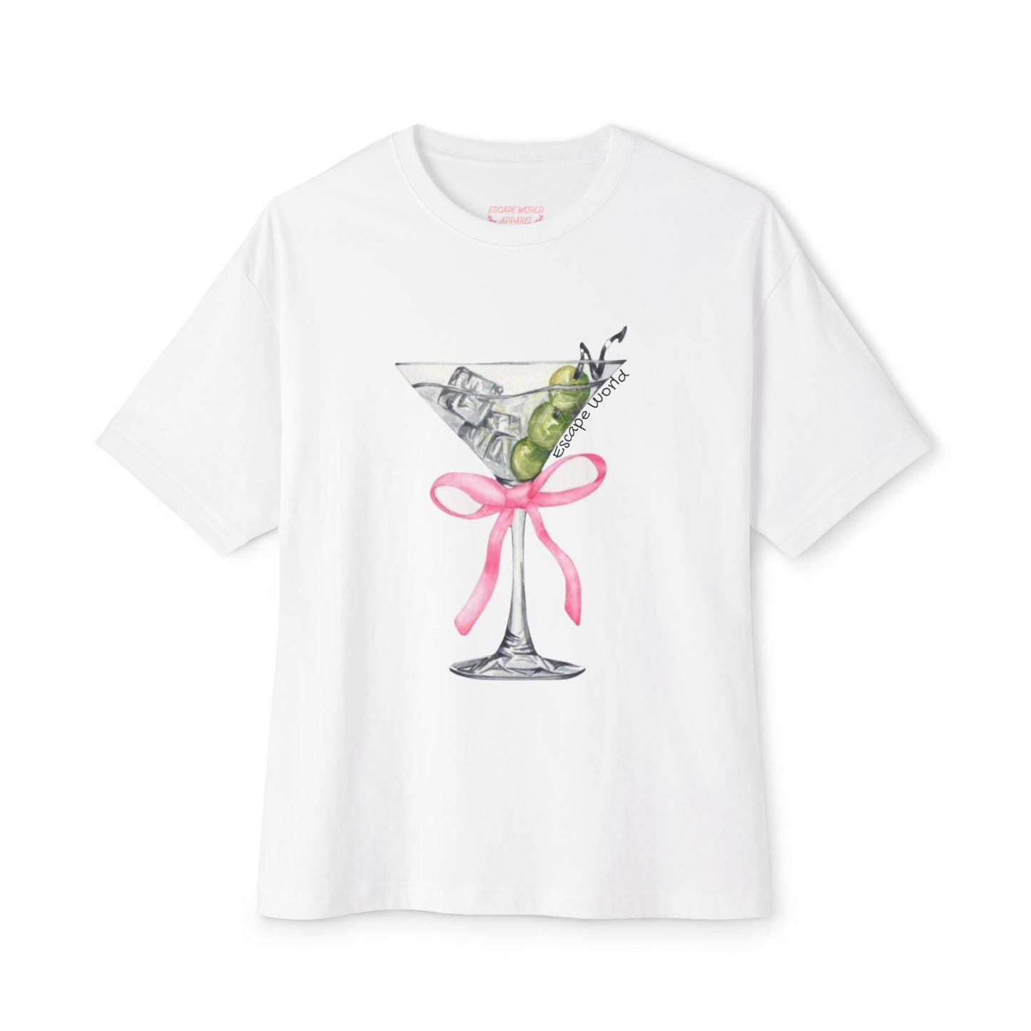 Martini Oversized Boxy Tee