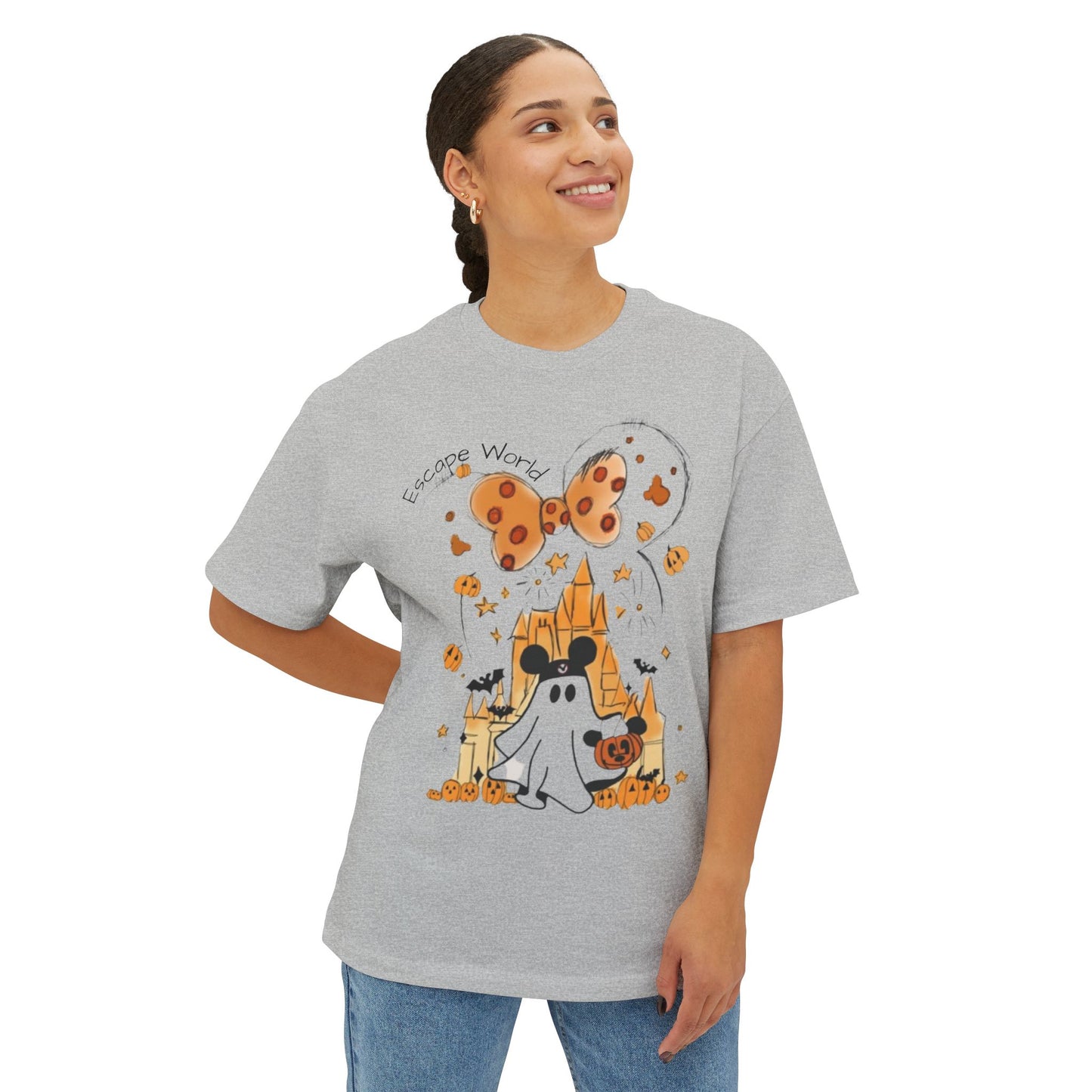 Ghosts @ Escape World Oversized Boxy Tee