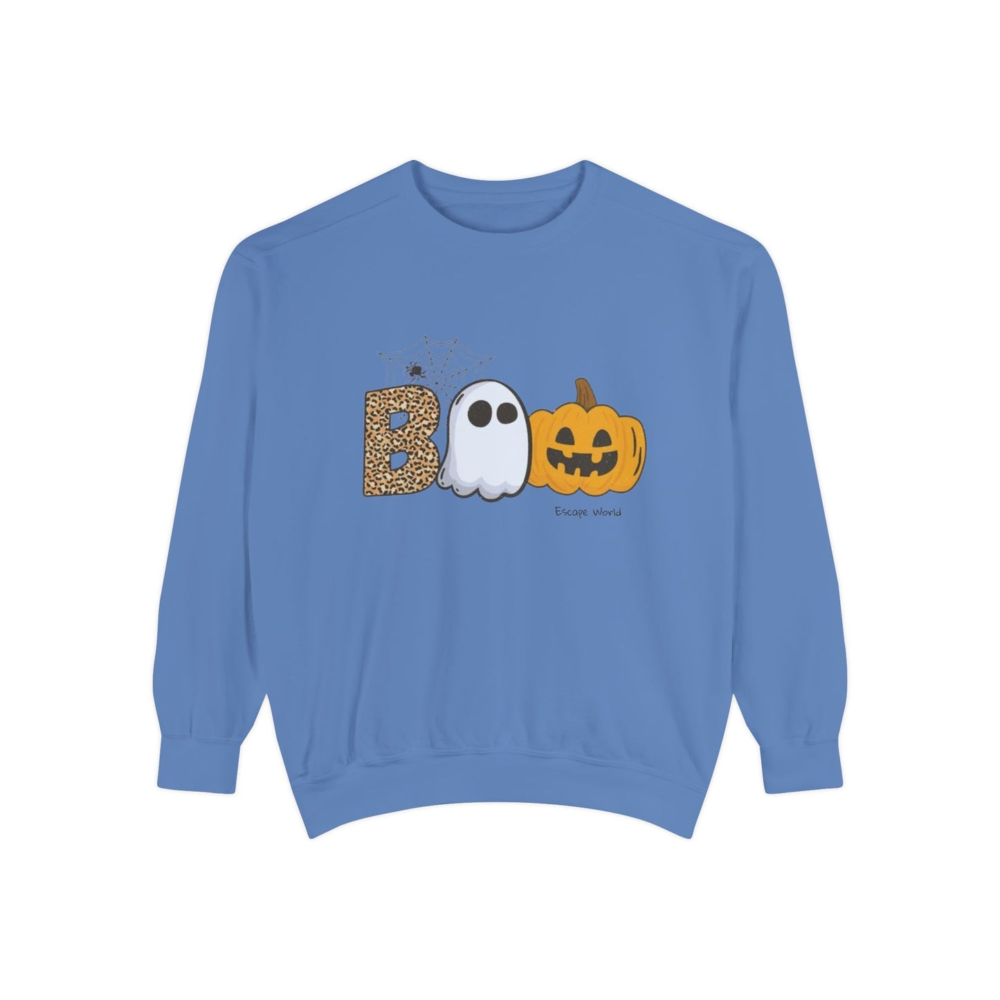 Leopard Boo Crewneck