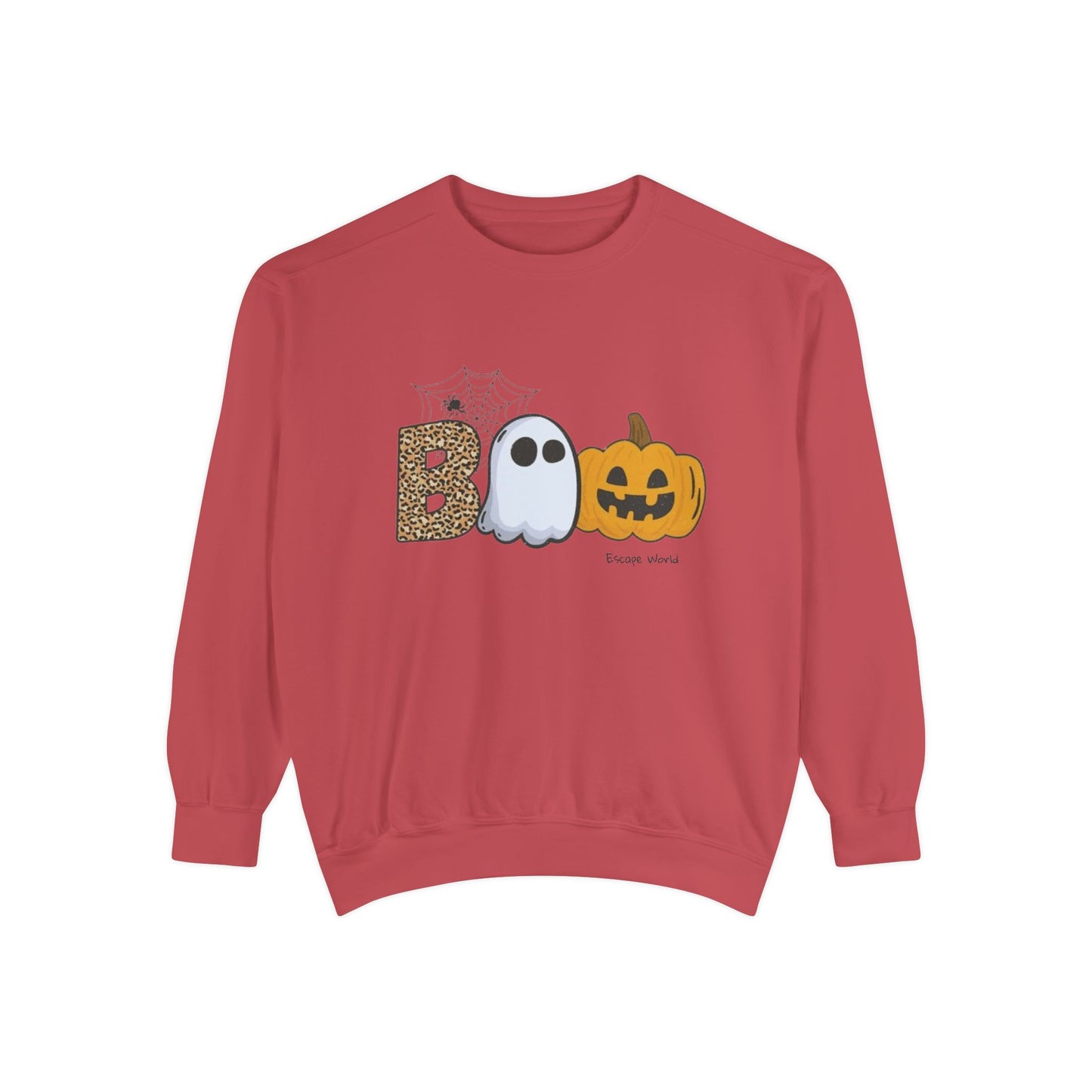 Leopard Boo Crewneck