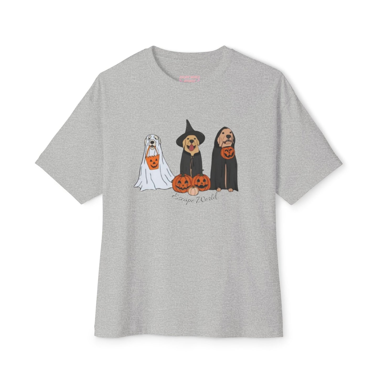 Doggy Halloween Oversized Boxy Tee