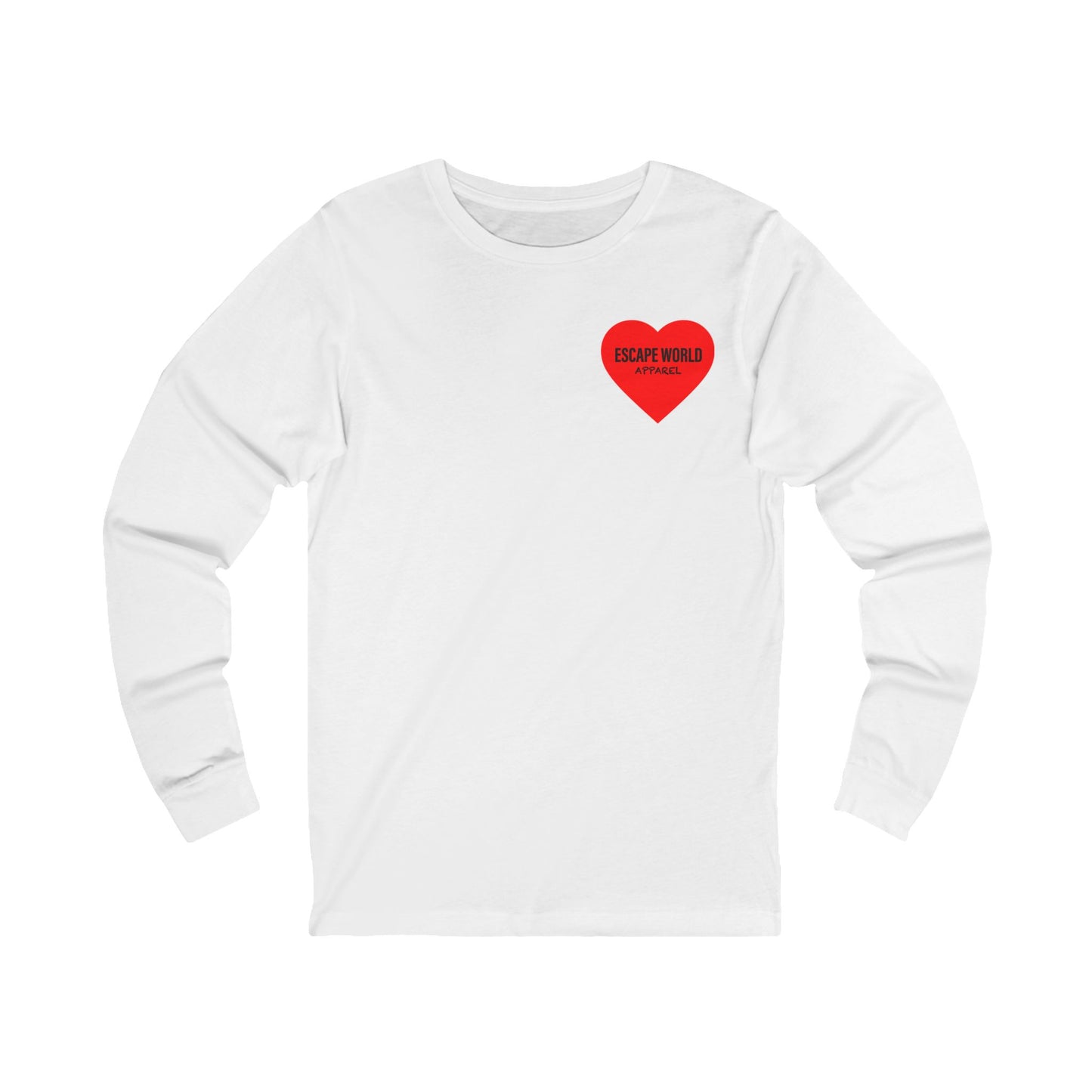 Heart Tac Toe Long Sleeve Tee