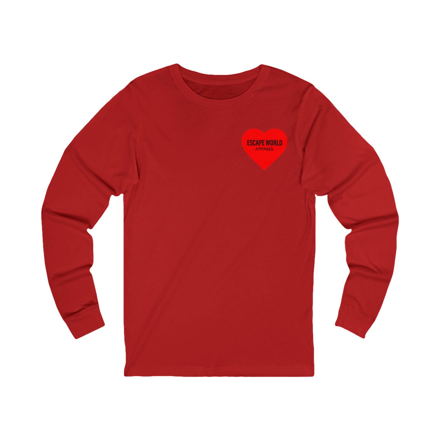 Heart Tac Toe Long Sleeve Tee