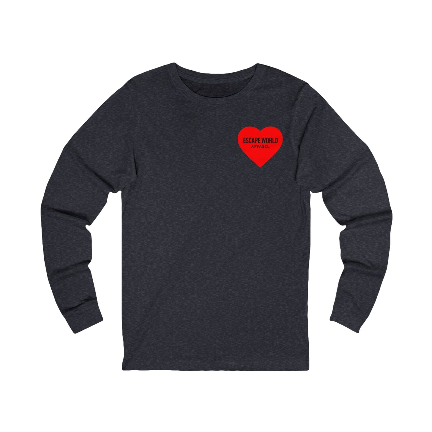 Heart Tac Toe Long Sleeve Tee